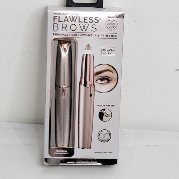 New Finish Touch Flawless Brows 18k gold Plated - Picture 2 of 8